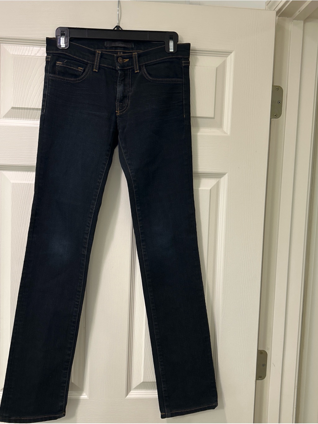 J Brand Dark Indigo StraightLeg Jeans